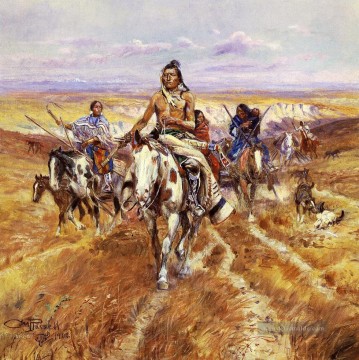  indian - Wenn die Plains waren seine Indianer Westlichen Amerikanischen Charles Marion Russell